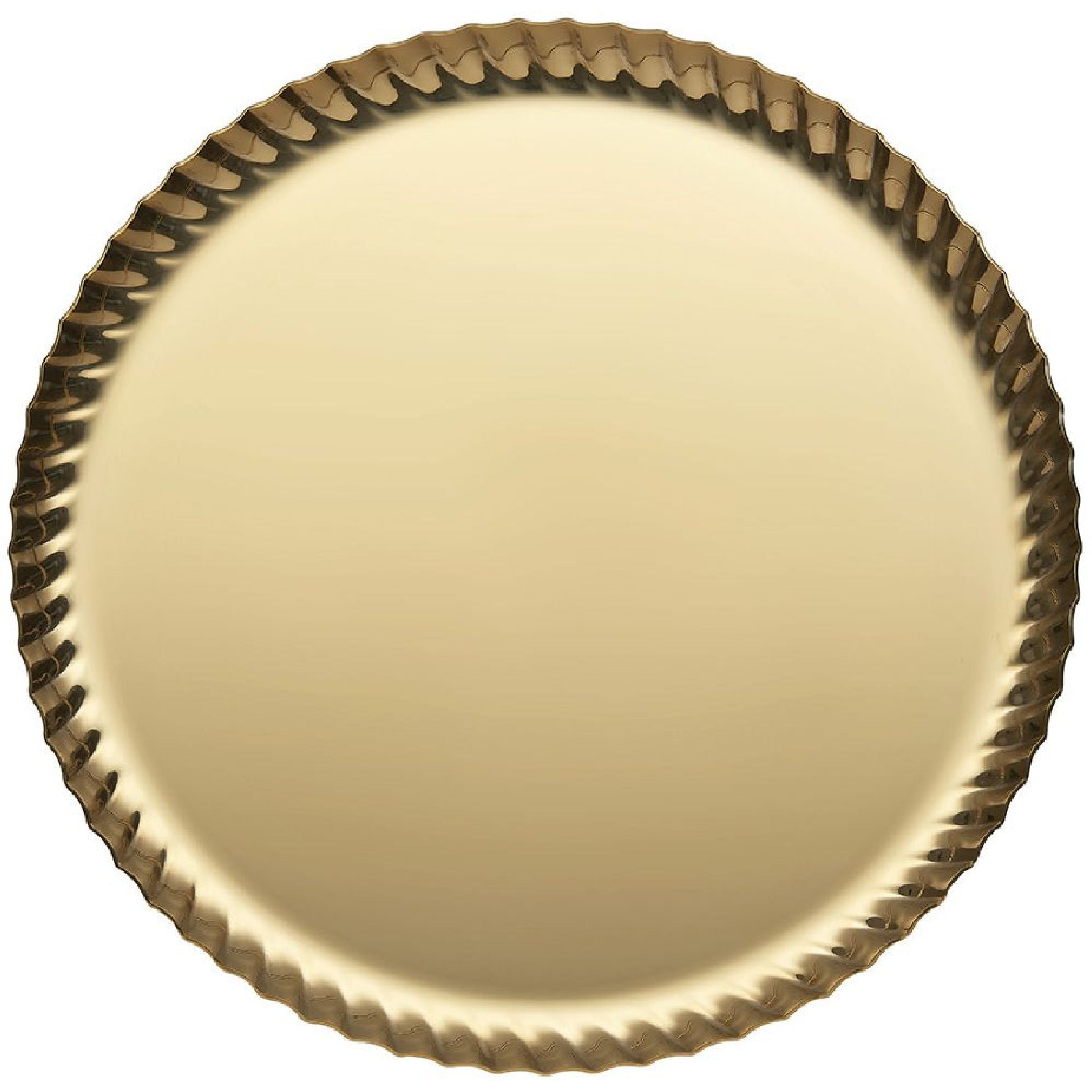 Alessi Pleats Tablett rund