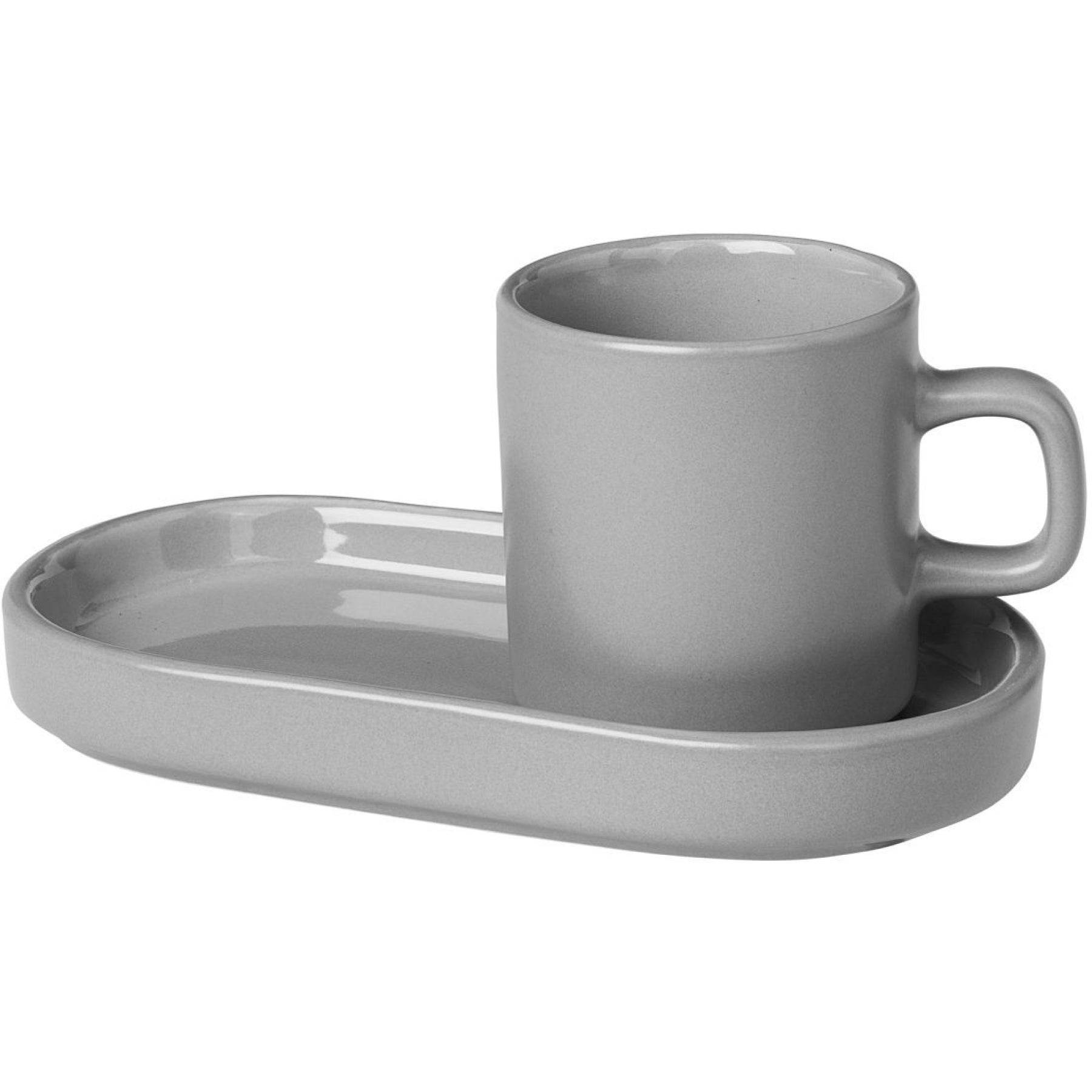blomus PILAR Espressotasse mit Untertasse 2er-Set