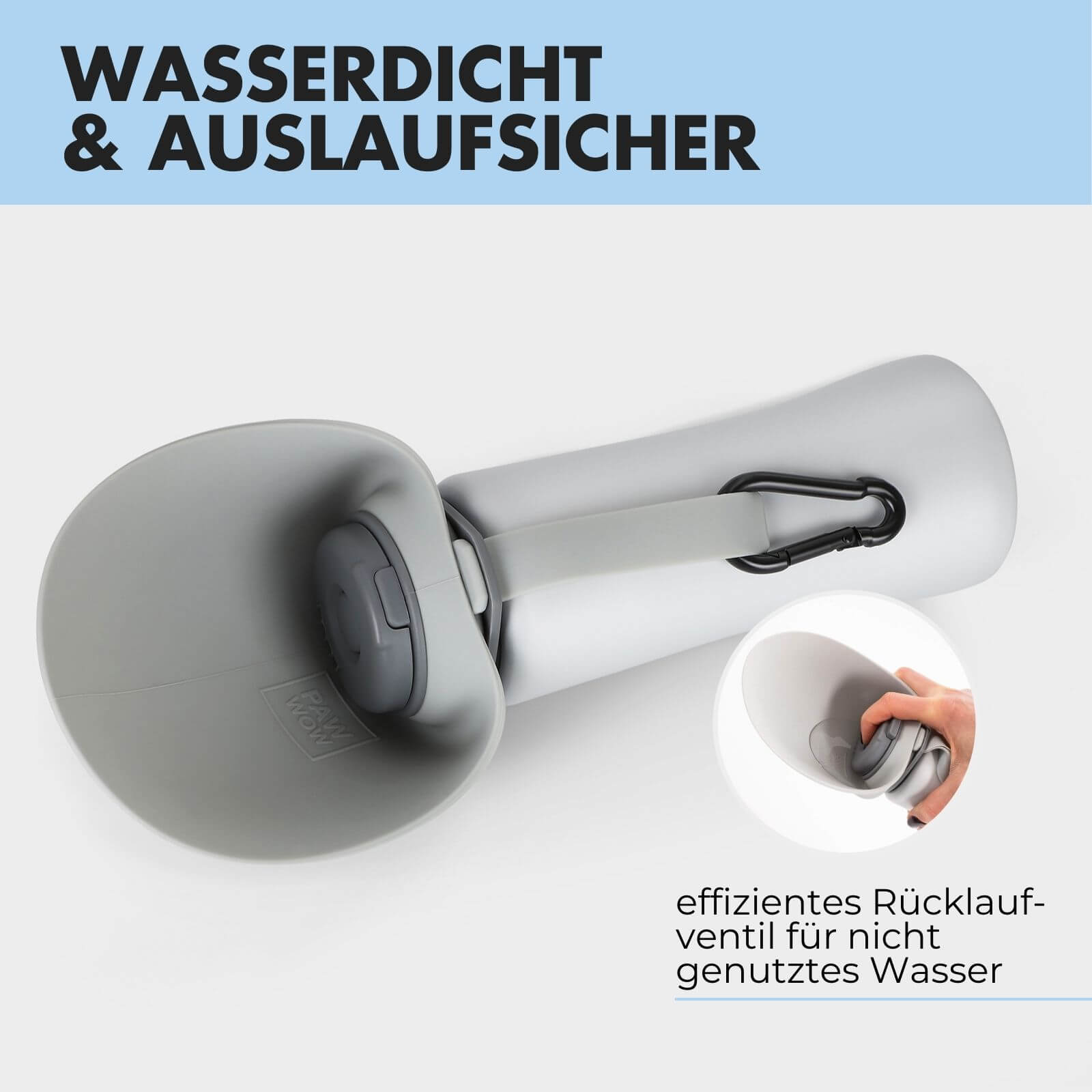 Trinkflasche für Hunde PAULA 500ml