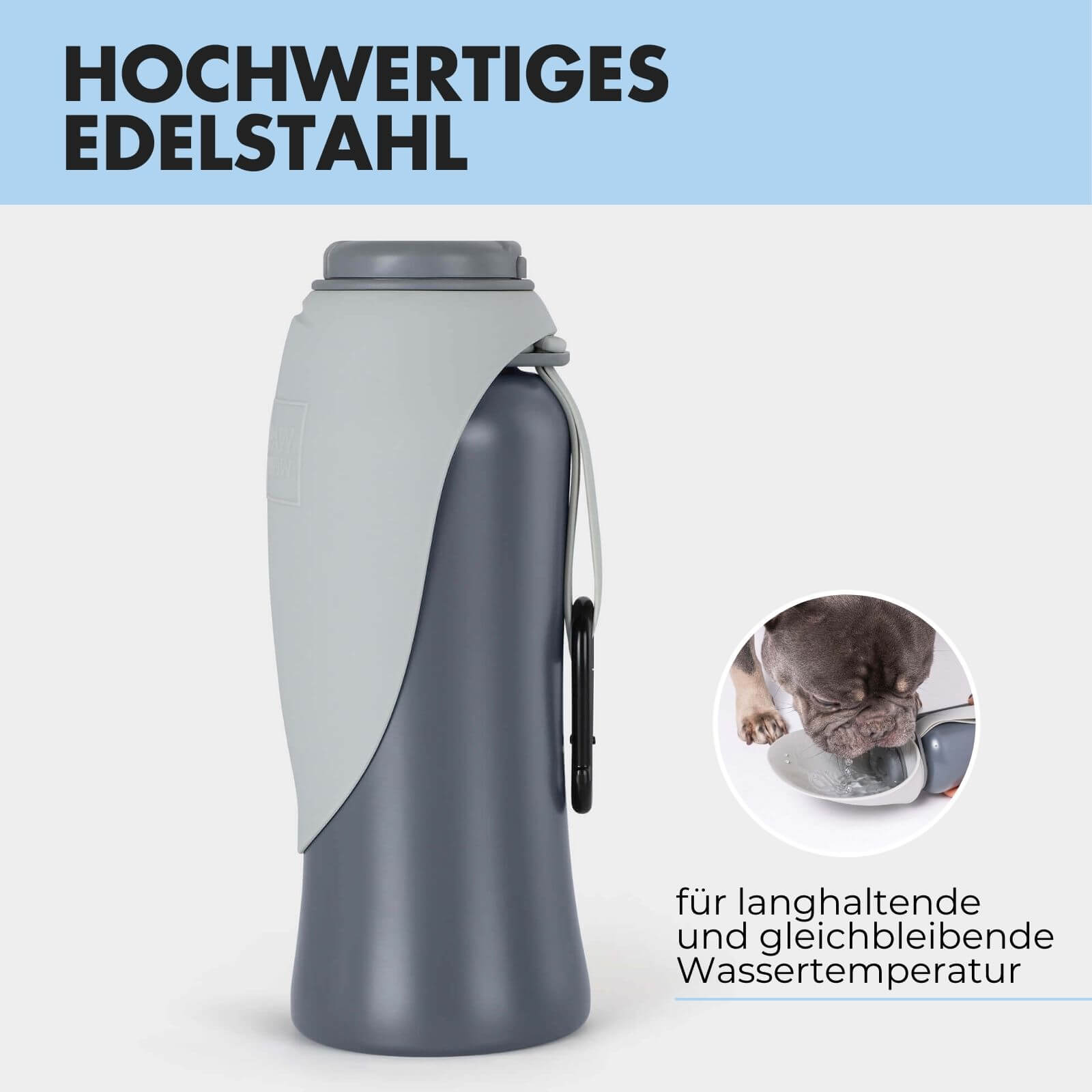 Trinkflasche für Hunde PAUL 800ml