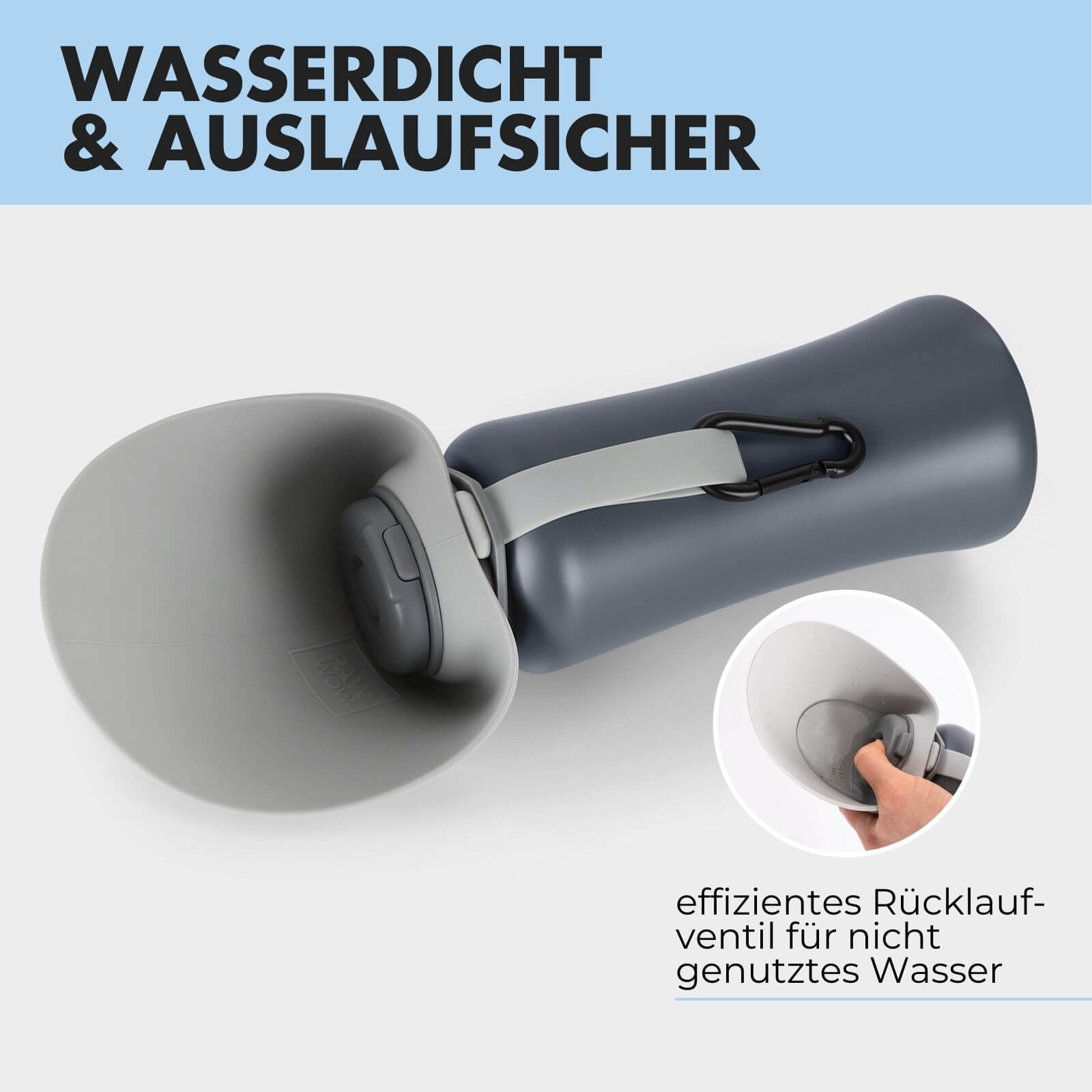 Trinkflasche für Hunde PAUL 800ml