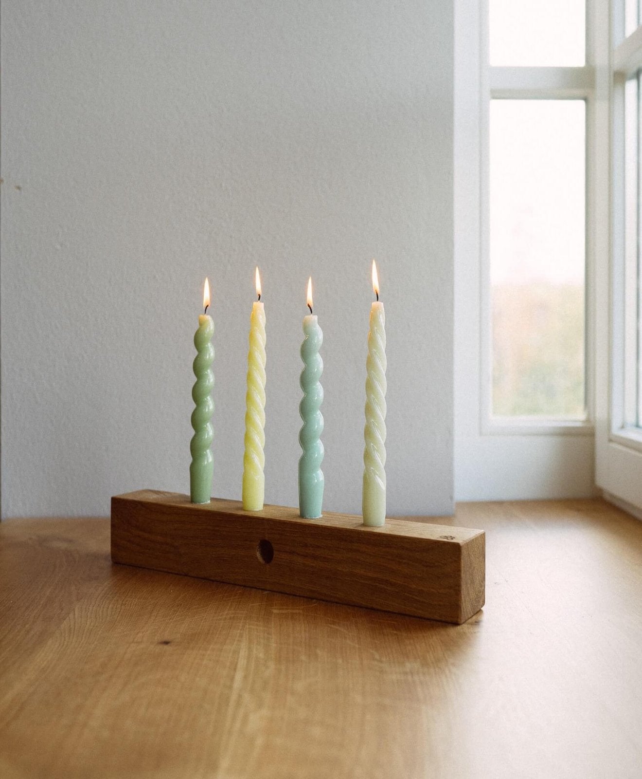 Adventskranz Holz - Kerzenständer KAWENTSKRANZ