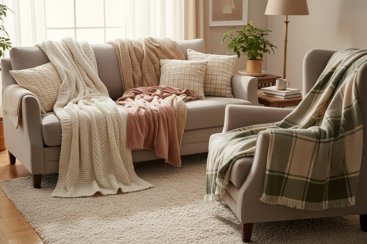 Kuscheldecken & Plaids