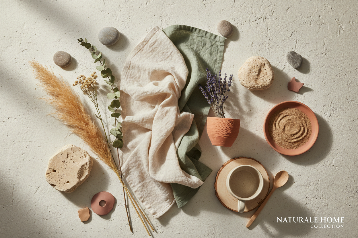 Natürliche Materialien & Farben