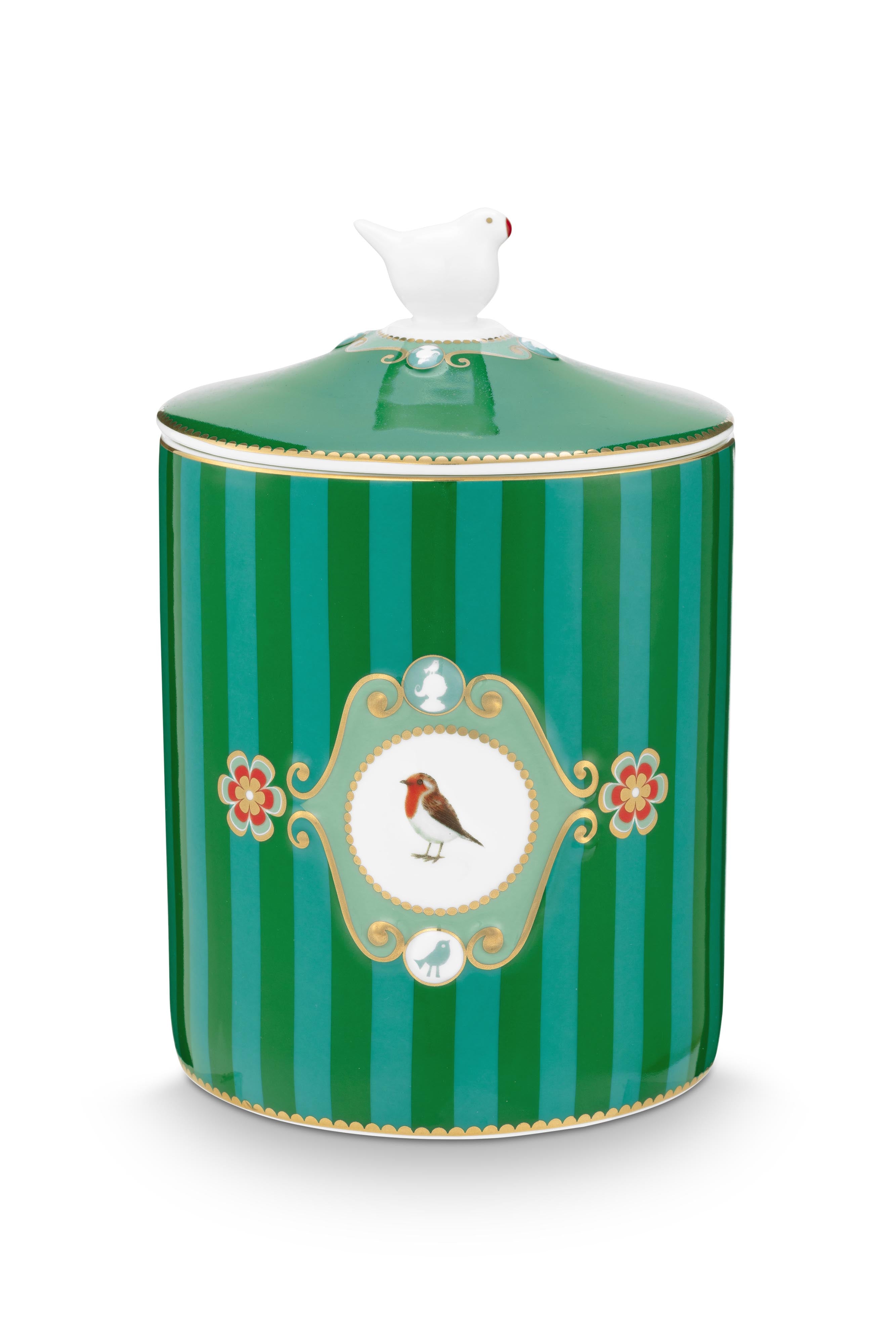 Pip Studio Love Birds Vorratsdose Medallion Stripes