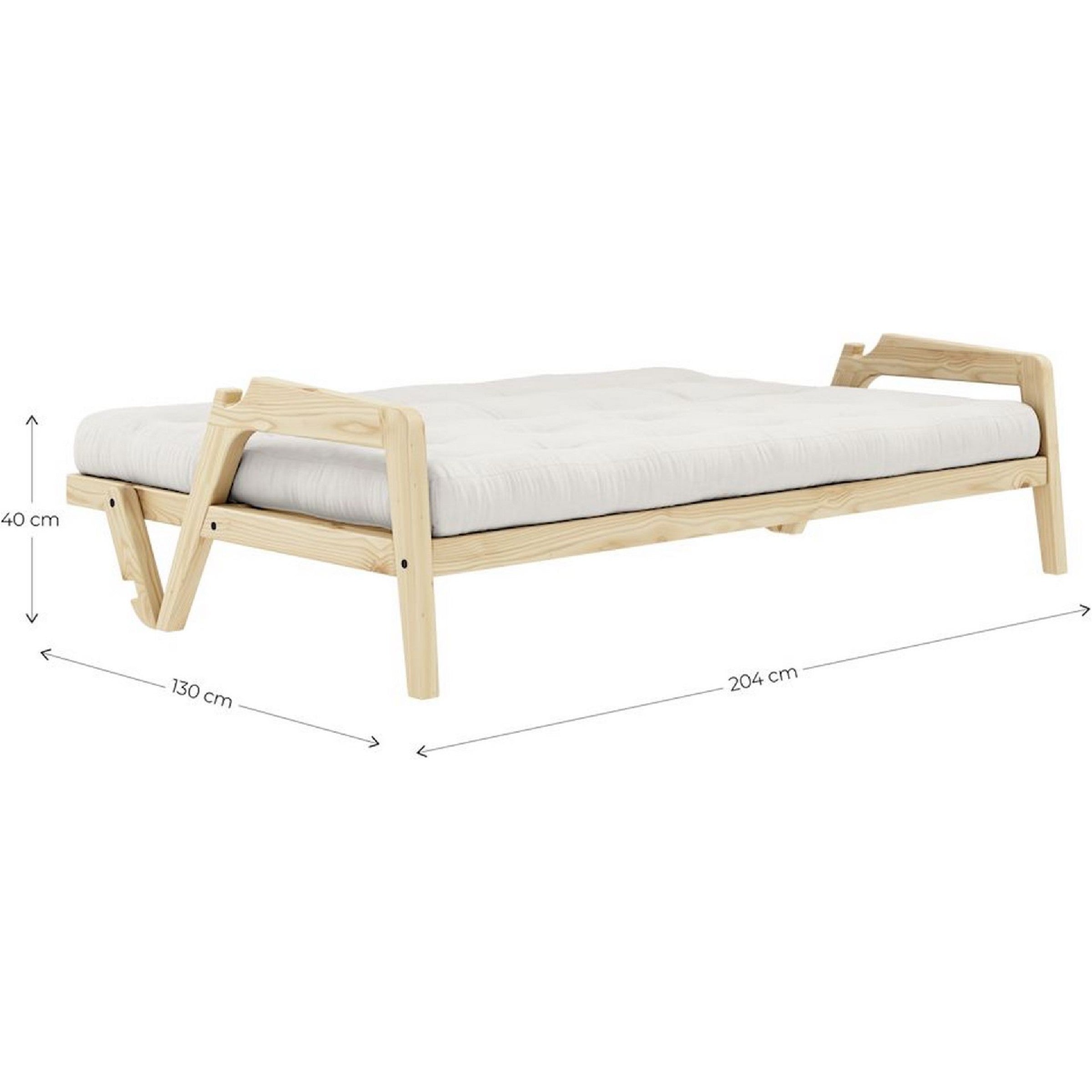 Karup Design GRAB Schlafsofa mit Cordbezug