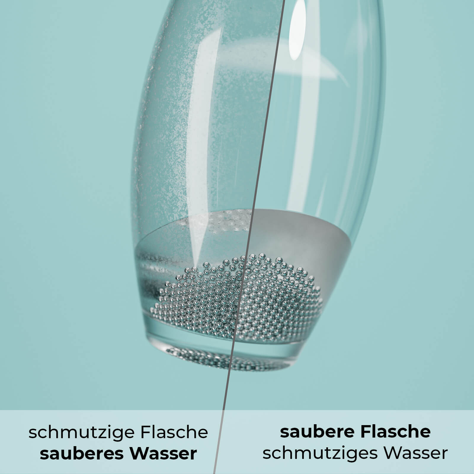 KAWENTSMANN X KJUB Reinigungsperlen Edelstahl Beads