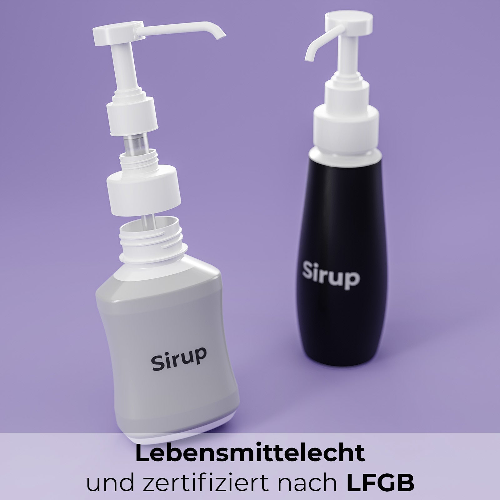 KAWENTSMANN X KJUB Dosierpumpe für Sirupflaschen