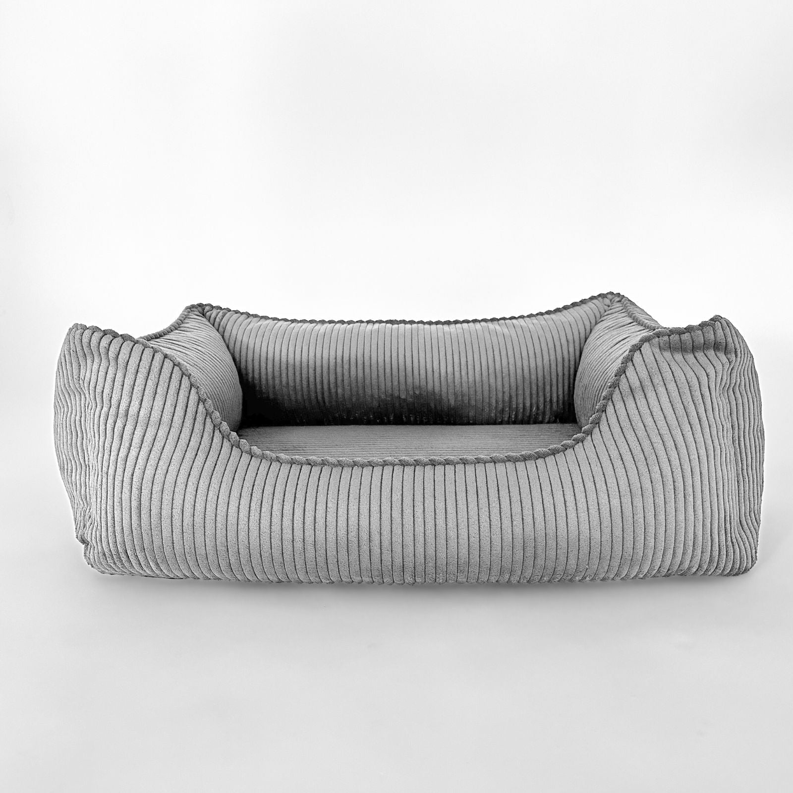 Hundebett ANTON Cord Grau