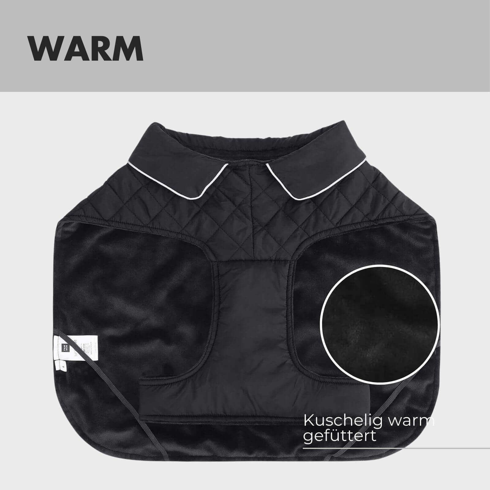 Hundejacke FRITZ Schwarz