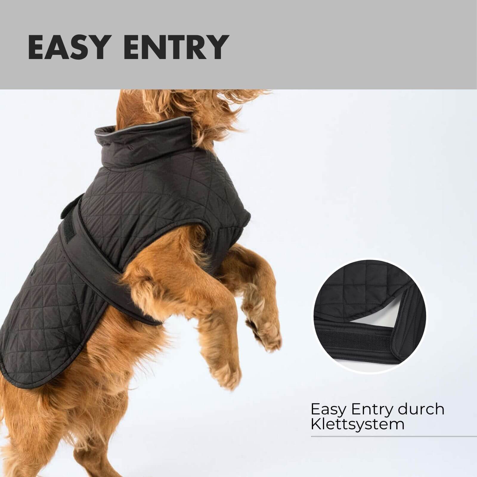 Hundejacke FRITZ Schwarz