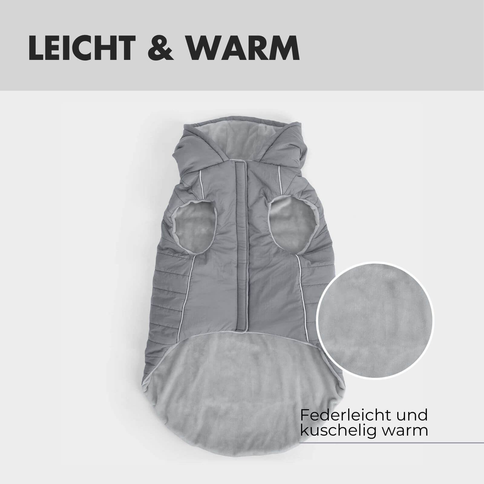 Hundejacke IMMI Grau