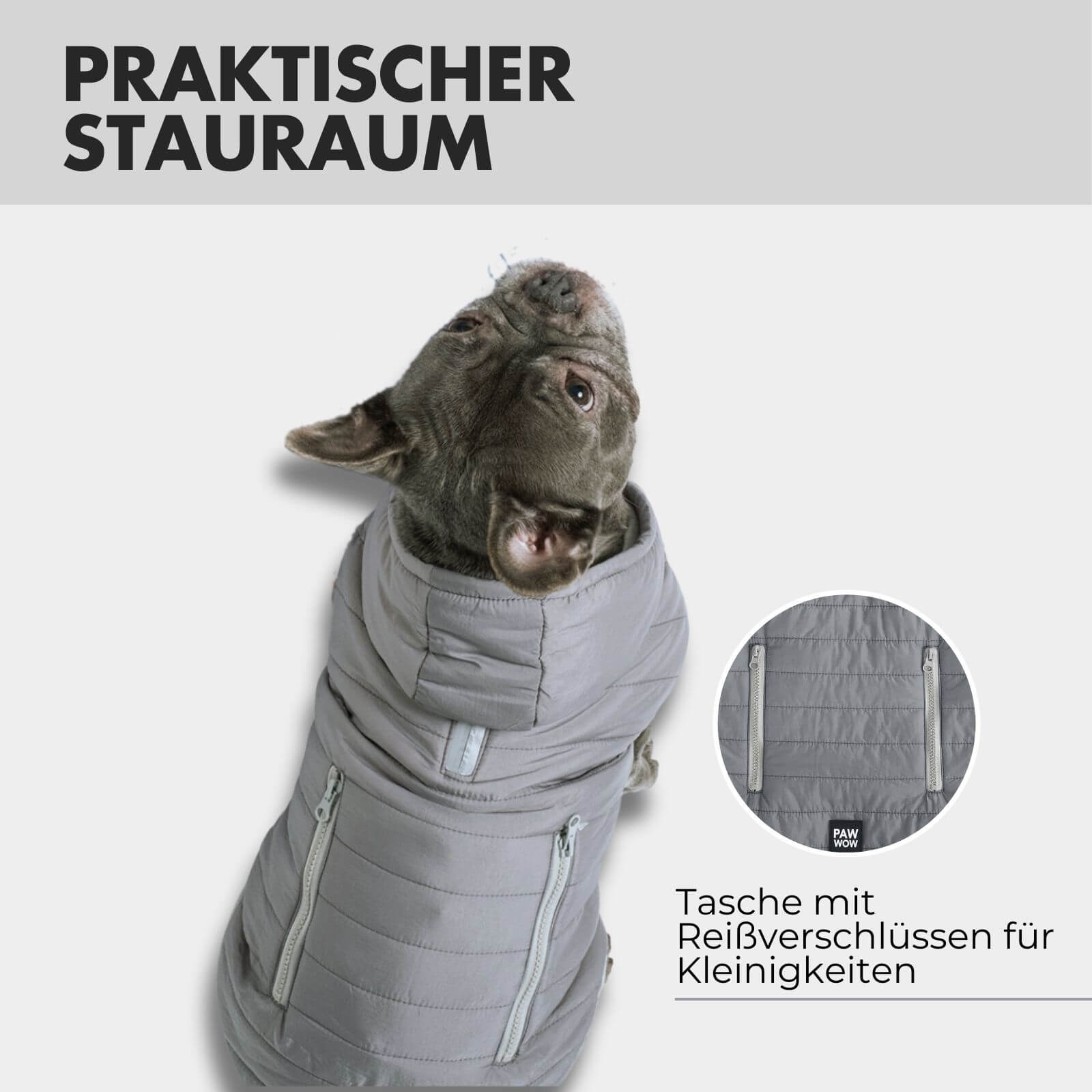 Hundejacke IMMI Grau