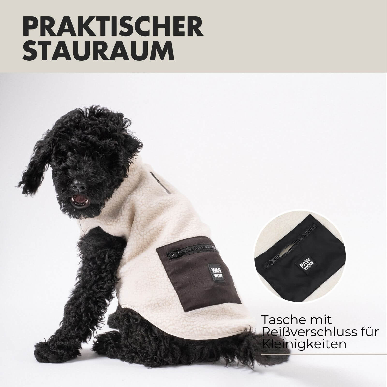 Hundejacke MIKA Beige