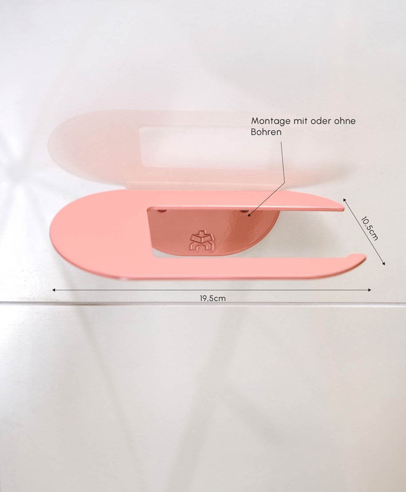 Toilettenpapierhalter ohne Bohren ORBI